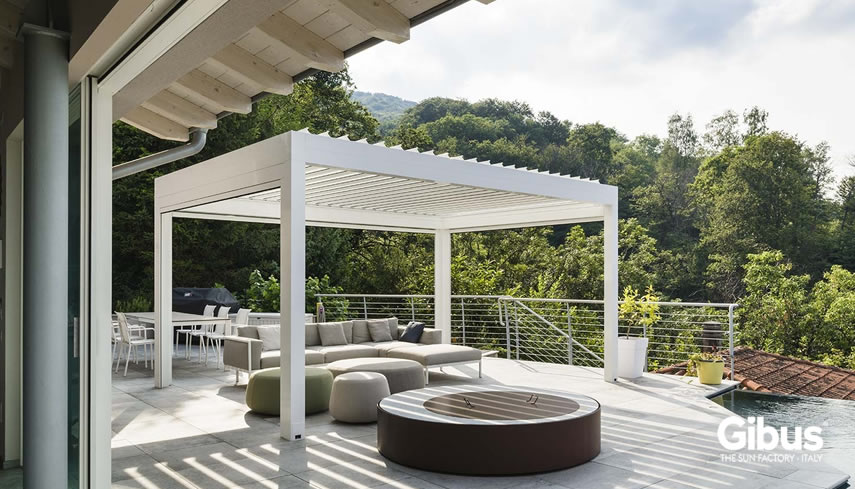 Pergola bioclimatica Med Joy Gibus