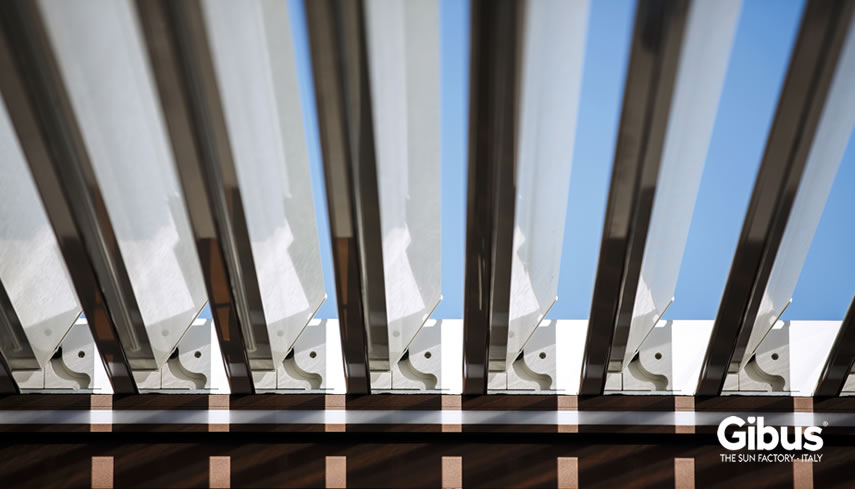 Pergola bioclimatica Med Twist Gibus