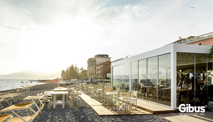 Pergola bioclimatica Med Twist Gibus