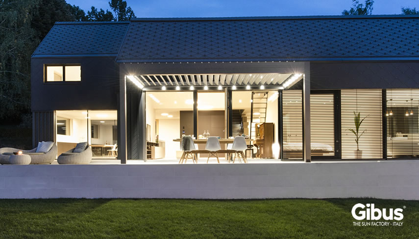 Pergola bioclimatica Med Twist Gibus
