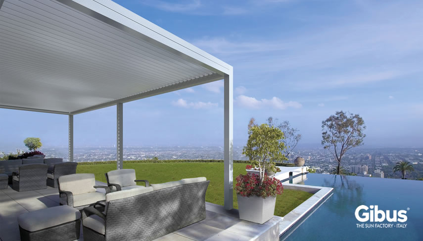 Pergola bioclimatica Med Twist Gibus