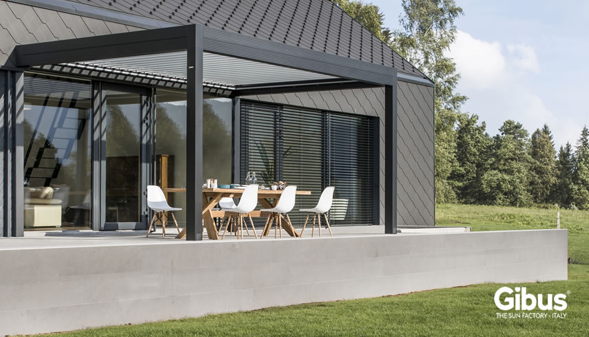 Pergola bioclimatica Med Twist Gibus