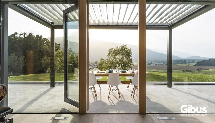Pergola bioclimatica Med Twist Gibus
