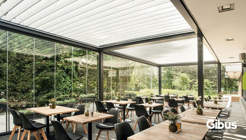 Pergola bioclimatica Med Twist Gibus