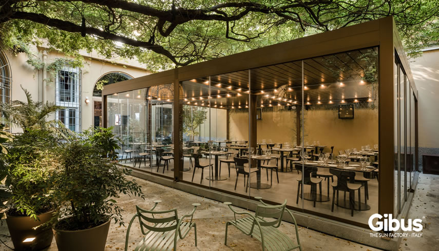 Pergola bioclimatica Med Twist Gibus