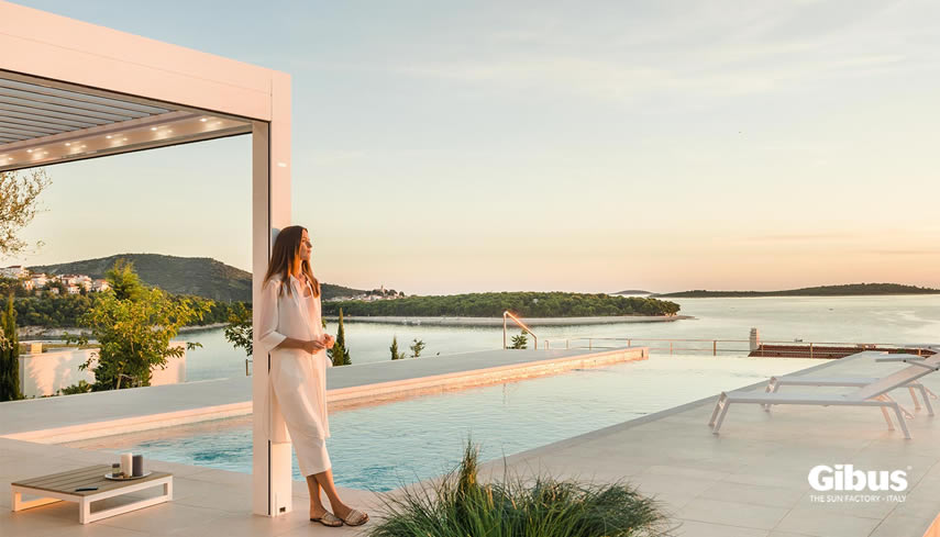 Pergola bioclimatica Med Varia Gibus