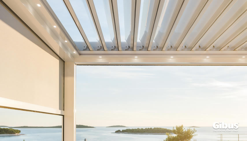 Pergola bioclimatica Med Varia Gibus