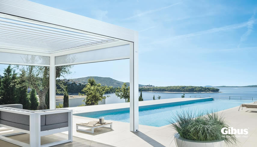 Pergola bioclimatica Med Varia Gibus