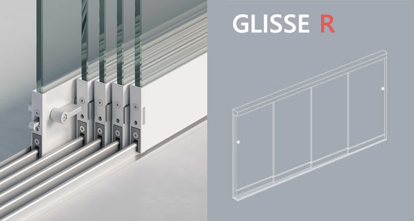 Vetrate scorrevoli per Med Twist Gibus