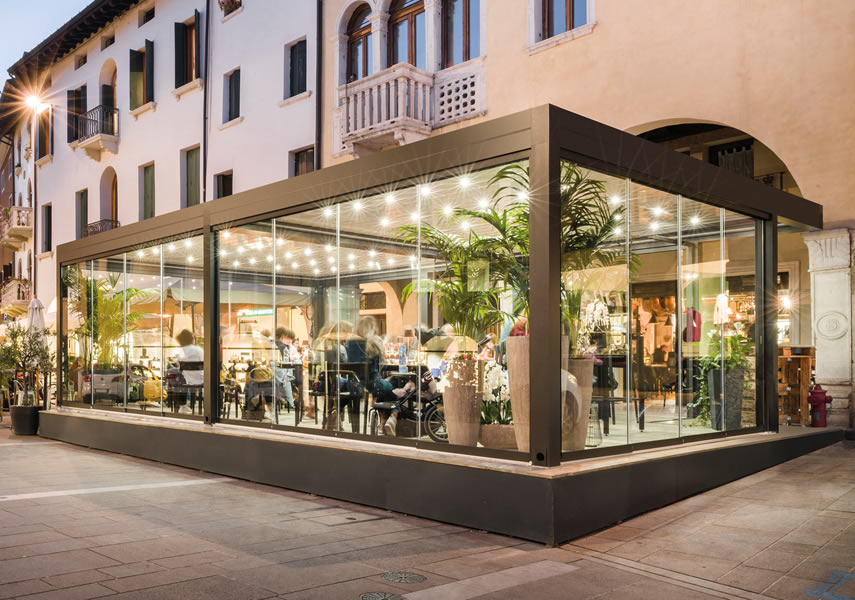 Pergola bioclimatica Med Twist Gibus