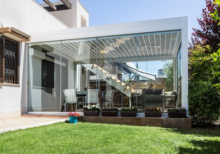 Pergola bioclimatica Med Twist Gibus