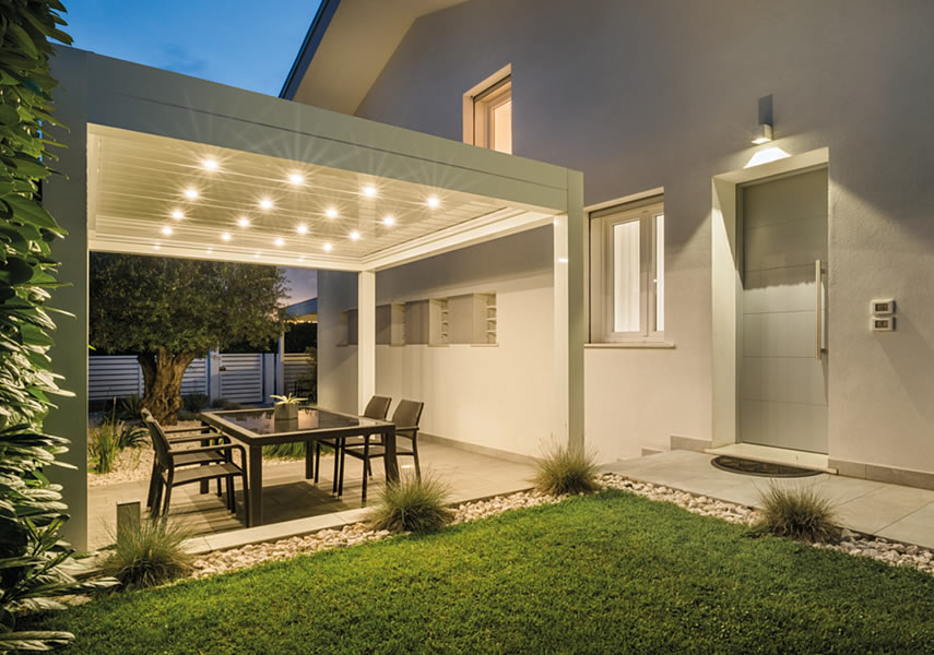 Pergola bioclimatica Med Twist Gibus